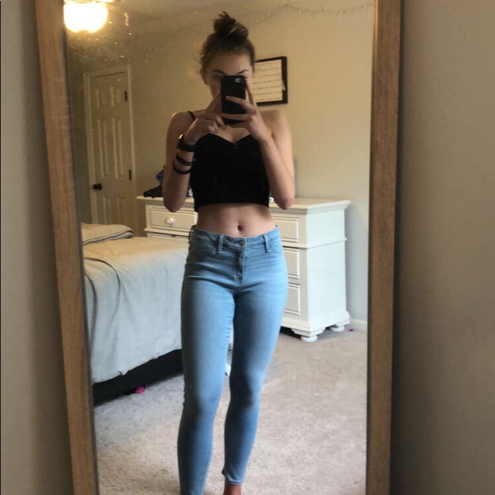 Abercrombie and Fitch Blue Jeans